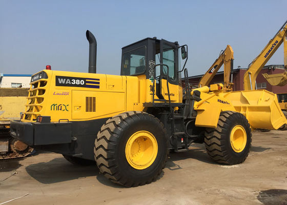 WA380-3 Used Komatsu Wheel Loader with 3m3 Capacity 4300 Working Hours