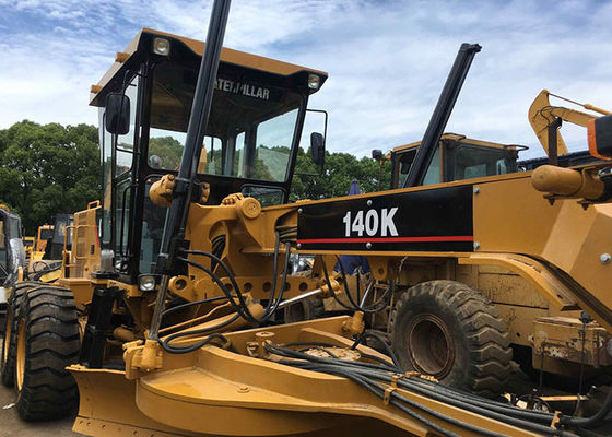 15000KG Weight Used CAT Motor Grader 140K Construction Machine 2016 Year model