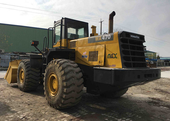 Second Hand Wheel Loader Komatsu WA470-3 Used Construction Machine