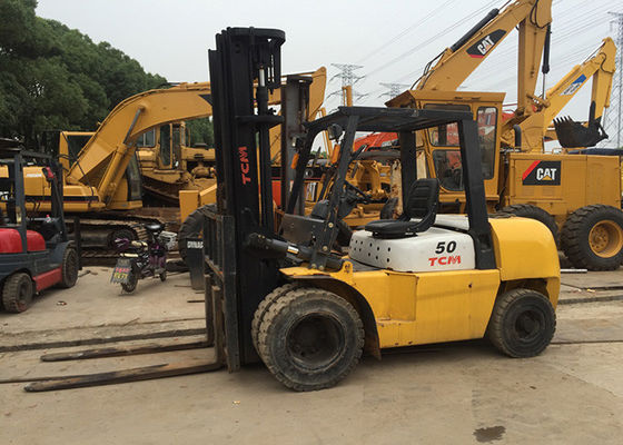 Used TCM FD50 Forklift Japan original used TCM 5T forklift used TCM forklifet for sale