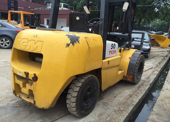 Used TCM FD50 Forklift Japan original used TCM 5T forklift used TCM forklifet for sale