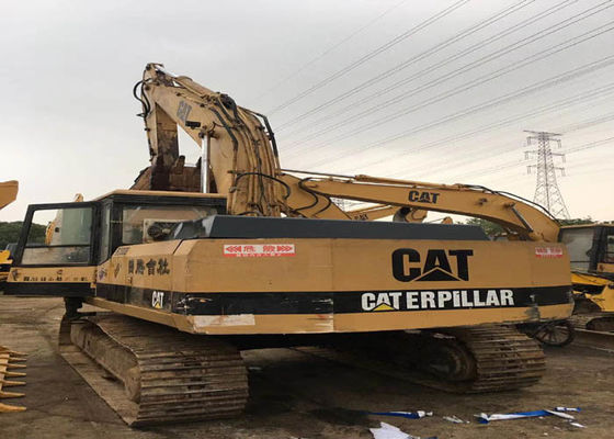 Yellow Second Hand Excavator Cat E200B Weight 20Ton with Good Condition
