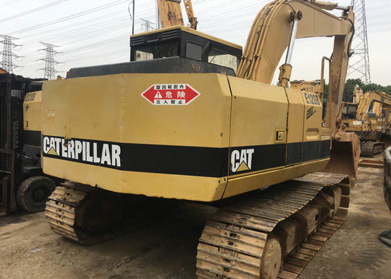 E120B Used  Excavators , Weight 12 Ton Old Cat Crawler Excavator
