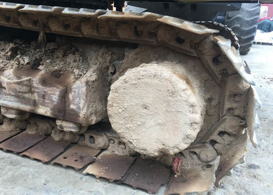 E120B Used  Excavators , Weight 12 Ton Old Cat Crawler Excavator