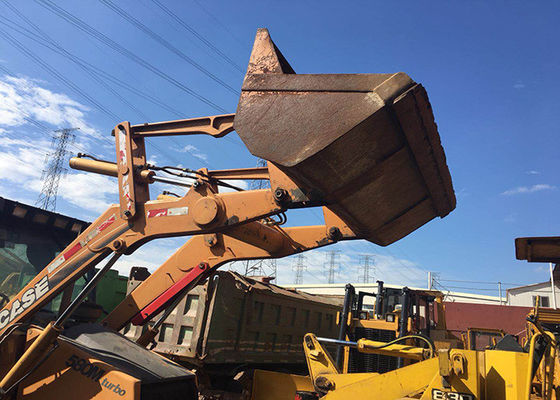 Mini CASE 580M Second Hand Wheel Loaders Low Working Hours United States Origin