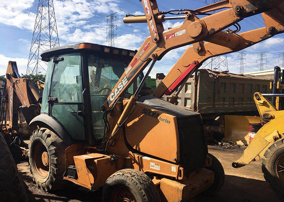 Mini CASE 580M Second Hand Wheel Loaders Low Working Hours United States Origin