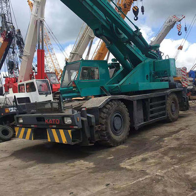 Used KATO 50Ton Rough Terrain Crane , Second Hand Truck Mounted Cranes