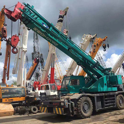 Used KATO 50Ton Rough Terrain Crane , Second Hand Truck Mounted Cranes