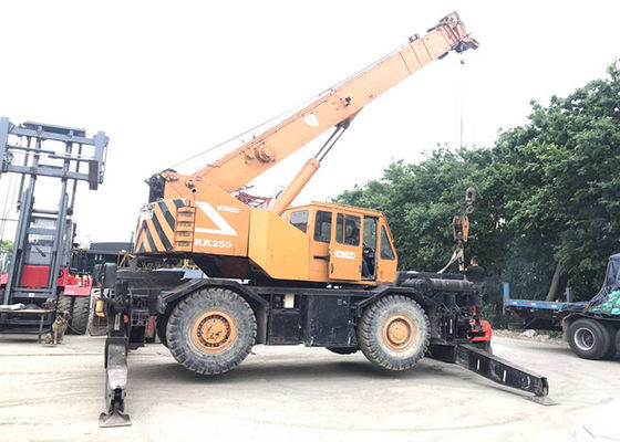 Kobelco 25t Second Hand Cranes , Rough Terrain Used Kobelco Mobile Crane