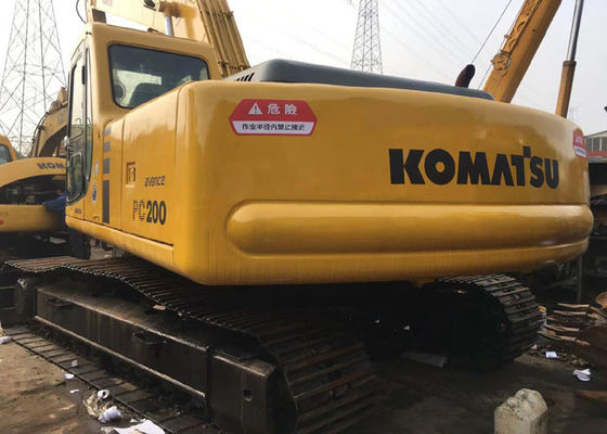 Japan Origin Used Komatsu Excavator PC220 Manuel Second Hand Excavators