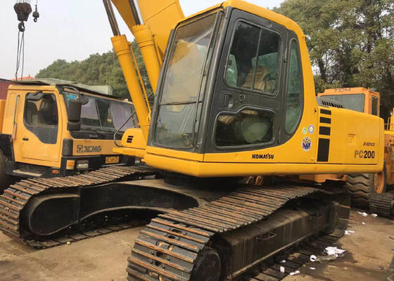 Japan Origin Used Komatsu Excavator PC220 Manuel Second Hand Excavators