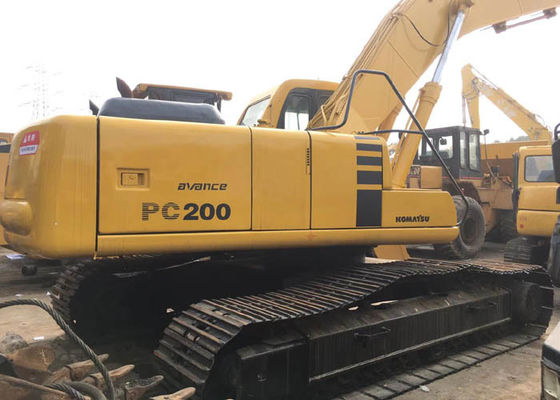 Japan Origin Used Komatsu Excavator PC220 Manuel Second Hand Excavators