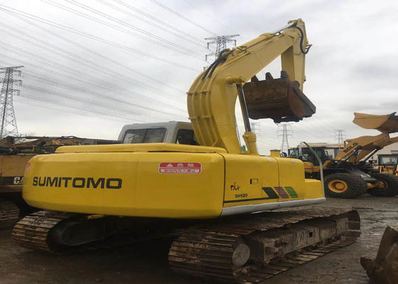 Keep Well Used Crawler Excavator Sumitomo SH120 with Comfortable Cabin