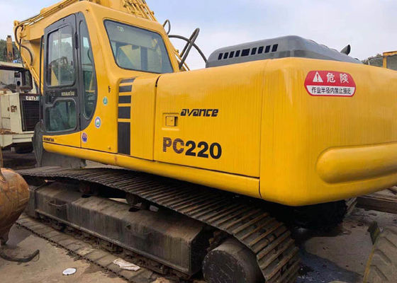Original Color Used Crawler Excavator Komatsu PC220-6 CE Approval