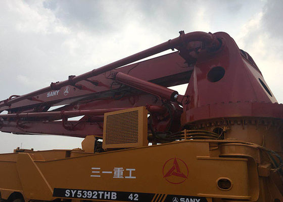 2012 Year Used 42m Truck Mounted Concrete Pump Volvo Chassis Diesel Power Type