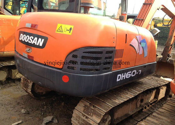 Daewoo / Doosan DH60 Used Crawler Excavator With Low Working Hours