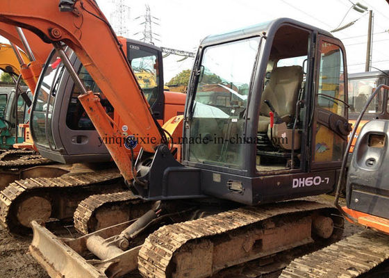 Daewoo / Doosan DH60 Used Crawler Excavator With Low Working Hours