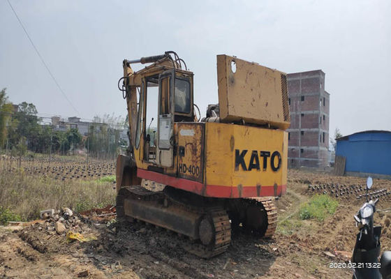 Yellow Color Used Kato KHD500 Crawler Excavator Weight 22T Low Working hour
