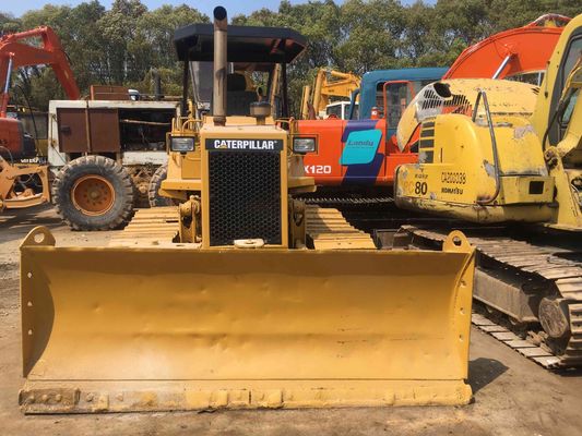 Used Japan Cat D3C Mini Swamp Track Bulldozer 4000h Round Working Hour