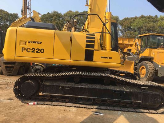 Japan Origin Used Komatsu Excavator PC220 Manuel Second Hand Excavators