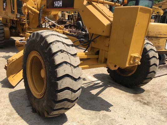 Yellow Used 140H 185HP  Motor Grader
