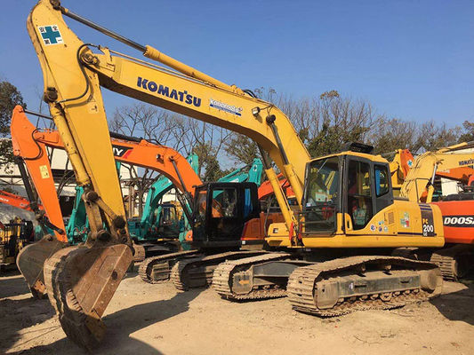 Komatsu PC200-7 Used Crawler Excavator With 1m3 Bucket