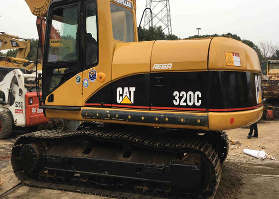 Original Japan Used Cat 320C Excavator 19300KG Weight 1.2M3 Capacity