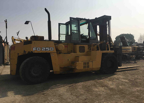 Japan Original Used TCM Forklift , Second Hand Diesel Forklifts 25T Capacity
